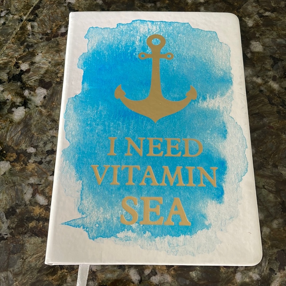 NWT Journal “I Need Vitamin Sea”